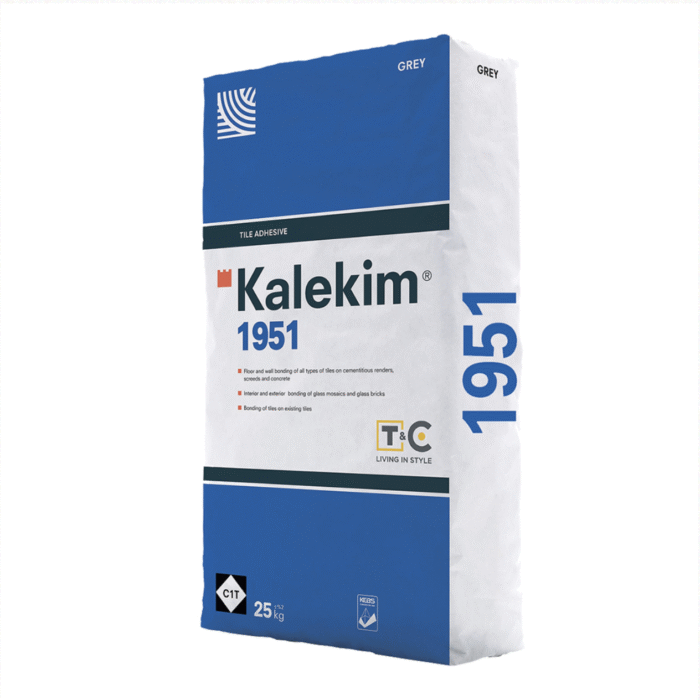 Kalekim Tile Adhesive: 1951 Gray